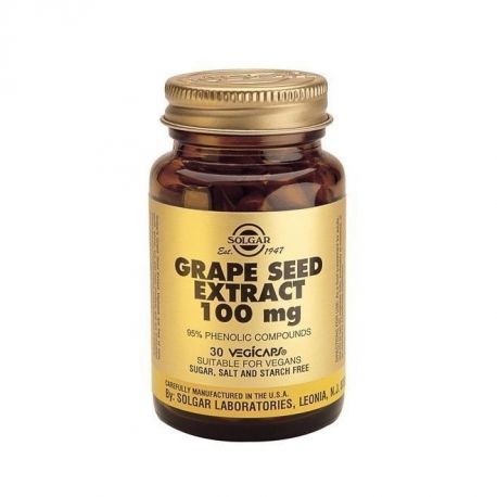 SOLGAR GRAPE SEED EXTRACT 100mg 30veg.caps