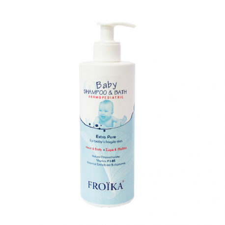 Froika Baby Shampoo and Bath Υποαλλεργικό Παιδικό Σαμπουάν 400m