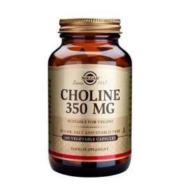 SOLGAR - CHOLINE 350mg veg.caps 100s