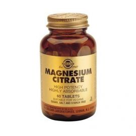 SOLGAR CITRATE MAGNESIUM 200mg 60 tabs