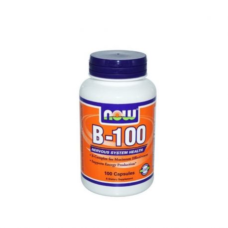 Nowfoods Vitamin B-100 complex 100 Capsules