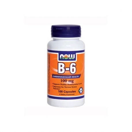 Nowfoods Vitamin B-6 100mg 100 Capsules