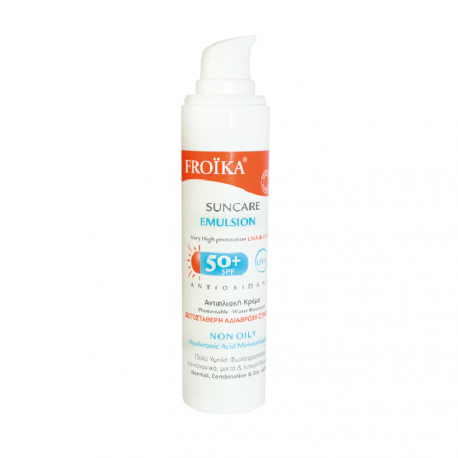 Froika Sun Care Emulsion SPF50+ 50ml Μικτα-Λιπαρα