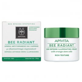 Apivita Bee Radiant ΚΡΕΜΑ ΑΝΤΙΓΗΡΑΝΣΗΣ-ΠΛΟΥΣΙΑ ΥΦΗ 50ml