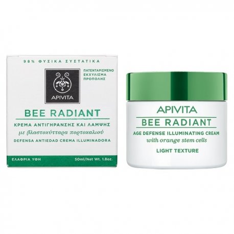 Apivita Bee Radiant ΚΡΕΜΑ ΑΝΤΙΓΗΡΑΝΣΗΣ-ΕΛΑΦΡΙΑ ΥΦΗ 50ml