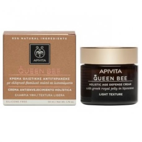 APIVITA QUEEN BEE ΚΡΕΜΑ ΗΜΕΡΑΣ 50ml ΟΛΙΣΤΙΚΗΣ ΑΝΤΙΓΗΡΑΝΣΗΣ ΕΛΑΦΡ