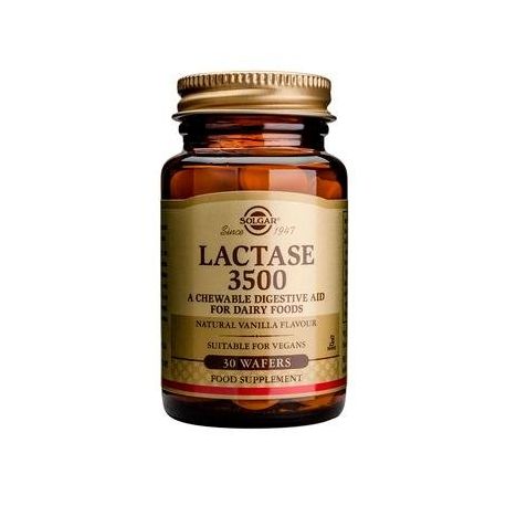 SOLGAR LACTASE '3500' chewable 30 tabs