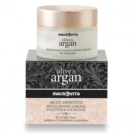 Macrovita Argan Multi-effective HYALURONIC 50ml Anti-Pollution-A