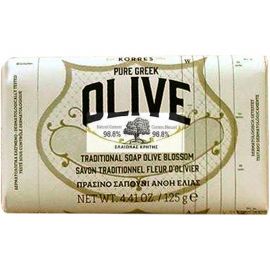 Korres Pure Greek Olive ΠΡΑΣΙΝΟ ΣΑΠΟΥΝΙ ΑΝΘΗ ΕΛΙΑΣ 125g