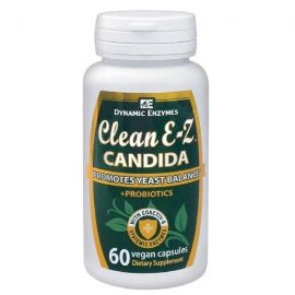 Dynamic Enzymes Clean E-Z Candida 60 caps