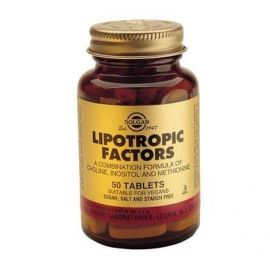 SOLGAR - LIPOTROPIC FACTORS tabs 50s