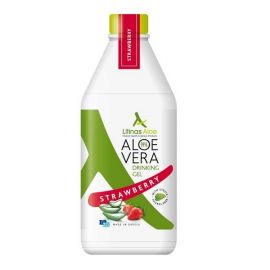 Litinas Aloe Ποσιμο Aloe Vera Gel Φραουλα 1lt