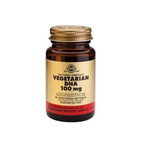 SOLGAR DHA 100mg 30 softgels
