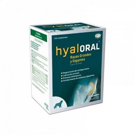 Pharmadiet Veterinaria Hyaloral 120c ΜΕΓΑΛΕΣ-ΠΟΛΥ ΜΕΓΑΛΕΣ ΡΑΤΣΕΣ