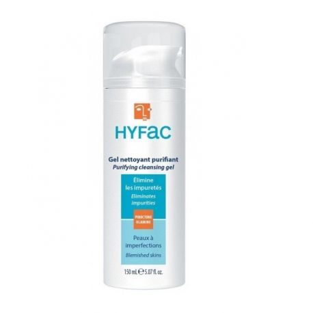 Hyfac Gel Nettoyant Ήπιο Gel Kαθαρισμού για Ακνεϊκές/Λιπαρές Επι