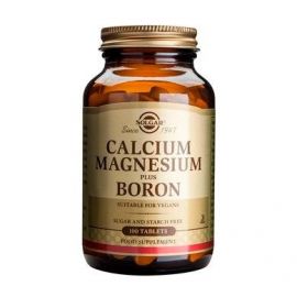 SOLGAR - CALCIUM MAGNESIUM + BORON tabs 100s