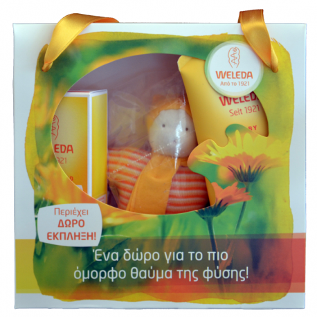 WELEDA Παιδικό σετ δώρου(ΣΑΜΠΟΥΑΝ&ΑΦΡΟΛΟΥΤΡΟ 200ML+ΚΡΕΜΑ ΑΛΛΑΓΗΣ