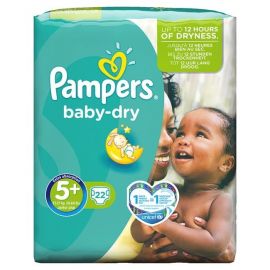 Pampers Baby Dry No 5+ 22pcs