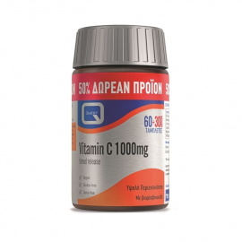 QUEST Vitamin C 1000mg Timed Release 60 tabs + 30 tabs