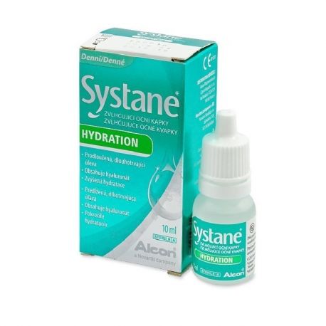 Alcon Systane Hydration Λιπαντικές Οφθαλμικές Σταγόνες 10ml