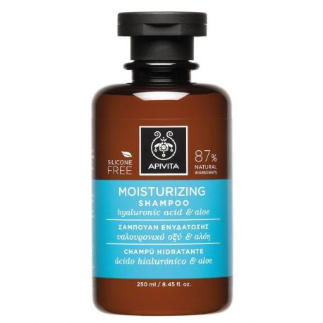 APIVITA ΣΑΜΠΟΥΑΝ ΕΝΥΔΑΤΩΣΗΣ ΜΕ ΥΑΛΟΥΡΟΝΙΚΟ ΟΞΥ & ΑΛΟΗ 250ml