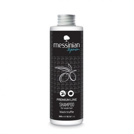 MESSINIAN SPA ΣΑΜΠΟΥΑΝ ΜΑΥΡΗ TΡΟΥΦΑ 300ML-ΑΔΥΝΑΜΑ ΜΑΛΛΙΑ PREMIUM