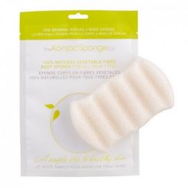 The Simply Konjac Sponge 6 Waves White