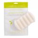 The Simply Konjac Sponge 6 Waves White