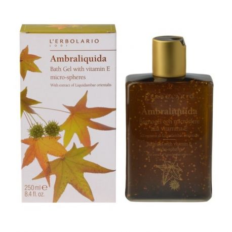 L'Erbolario Ambraliquida Bagnogel Αφρόλουτρο gel με Βιταμίνη Ε 2