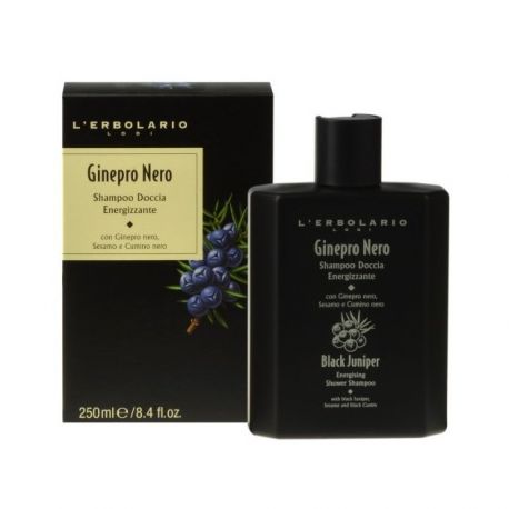 L'Erbolario Ginepro Nero Shampoo Doccia Σαμπουάν Αφρόλουτρο 250m