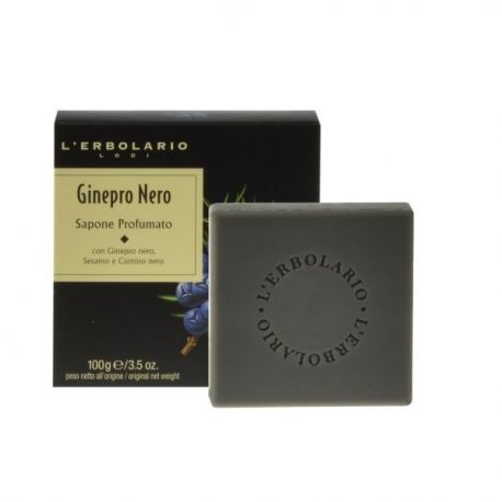 L'Erbolario Ginepro Nero Sapone Profumato Αρωματικό Σαπούνι 100g