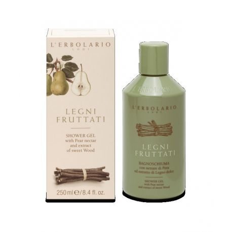 L'Erbolario Legni Fruttati Bagnoschiuma Αφρόλουτρο 250ml