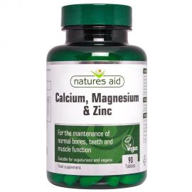 NATURES AID Calcium, Magnesium & Zinc - 90 tabs