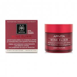 APIVITA WINE ELIXIR WRINKLE-FIRMNESS LIFT CREAM LIGHT 50ML
