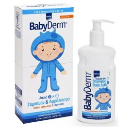 INTERMED BABYDERM 2 ΣΕ 1 ΣΑΜΠΟΥΑΝ-ΑΦΡΟΛΟΥΤΡΟ (PUMP) 300ML