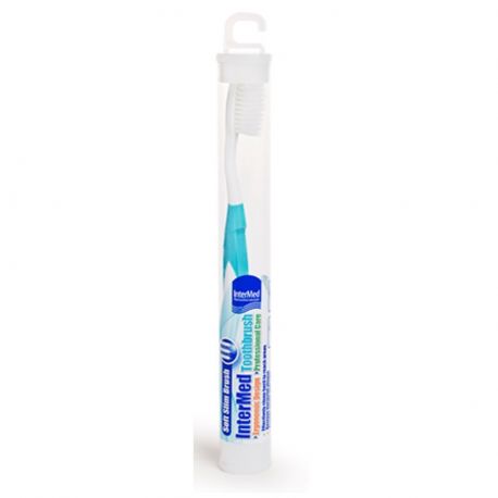 INTERMED TOOTHBRUSH PLUS 153 ΜΠΛΕ