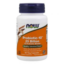 NOW Probiotic 10 - 25 Billion - 50 Vcaps