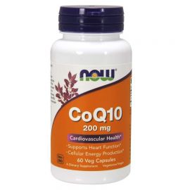 NOW CoQ10 200mg - 60 Vcaps