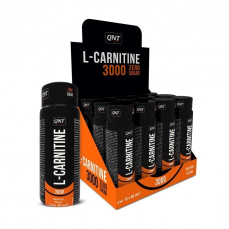QNT L-Carnitine 3000mg Shot - 12x80ml