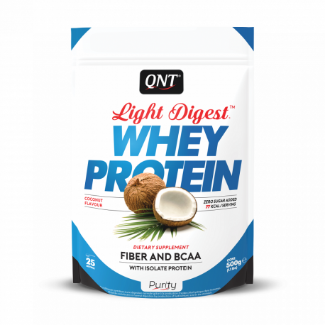 QNT LIGHT DIGEST WHEY PROTEIN Belgian Chocolate - 500g