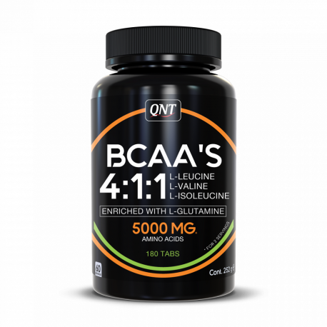 QNT BCAA 4:11 + GLUTAMINE - 180tabs