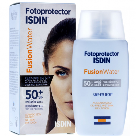 ISDIN FUSION WATER SPF50+ ΑΝΤΗΛΙΑΚΟ ΠΡΟΣΩΠΟΥ - 50ml