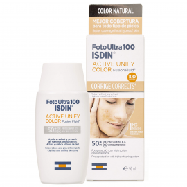 ISDIN FOTOULTRA 100 Active Unify Fusion Fluid - Αντηλιακό Προσώπου SPF50+ 50ml