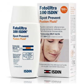 ISDIN FOTOULTRA 100 Spot Prevent Fusion Fluid - Αντηλιακό Προσώπου SPF50+ 50ml