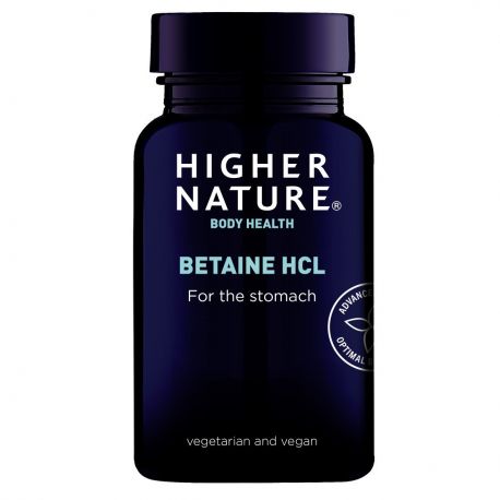 HIGHER NATURE BETAINE HCL 90 CAPS