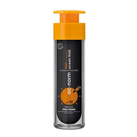 FREZYDERM AC-NORM SUN SCREEN FLUID SPF 50+, 50 ml