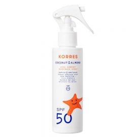 KORRES Kids Sensitive Sunscreen Spray Coconut & Almond SPF50 - 150ml