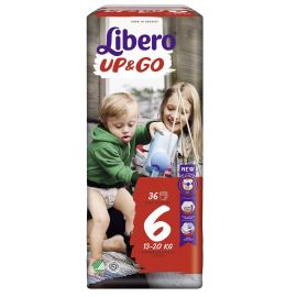 LIBERO Up & Go Πάνες Bρακάκι Νο.6 (13-20 kg) - 38 τεμ.