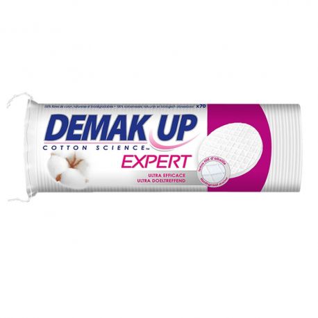DEMAK'UP Expert Oval Discs Οβάλ Δίσκοι Ντεμακιγιάζ - 50 τμχ.