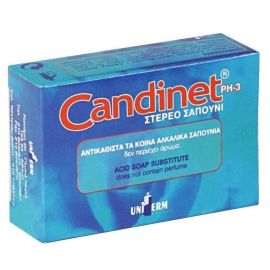 UNIDERM CANDINET Solid Soap 100gr ΣΤΕΡΕΟ ΣΑΠΟΥΝΙ